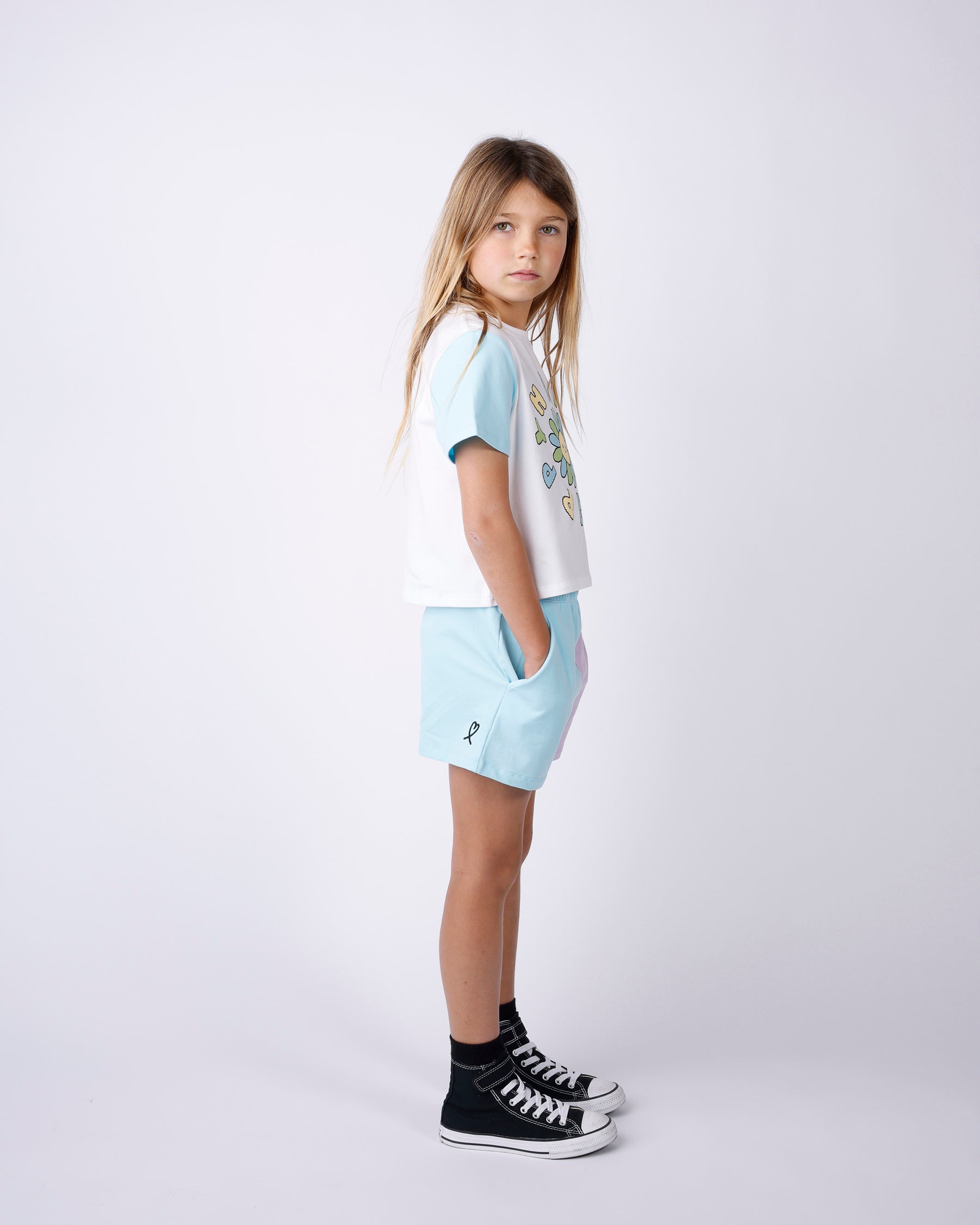 Minti Happy Happy Cropped Tee