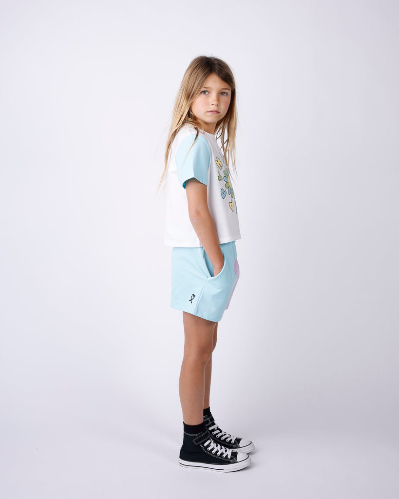 Minti Happy Happy Cropped Tee