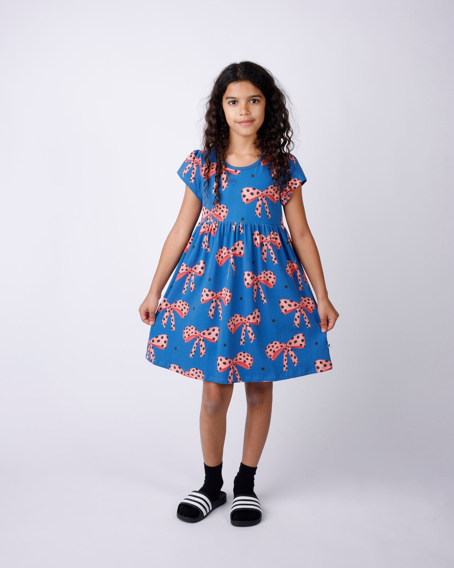 Minti Spotty Bows Dress