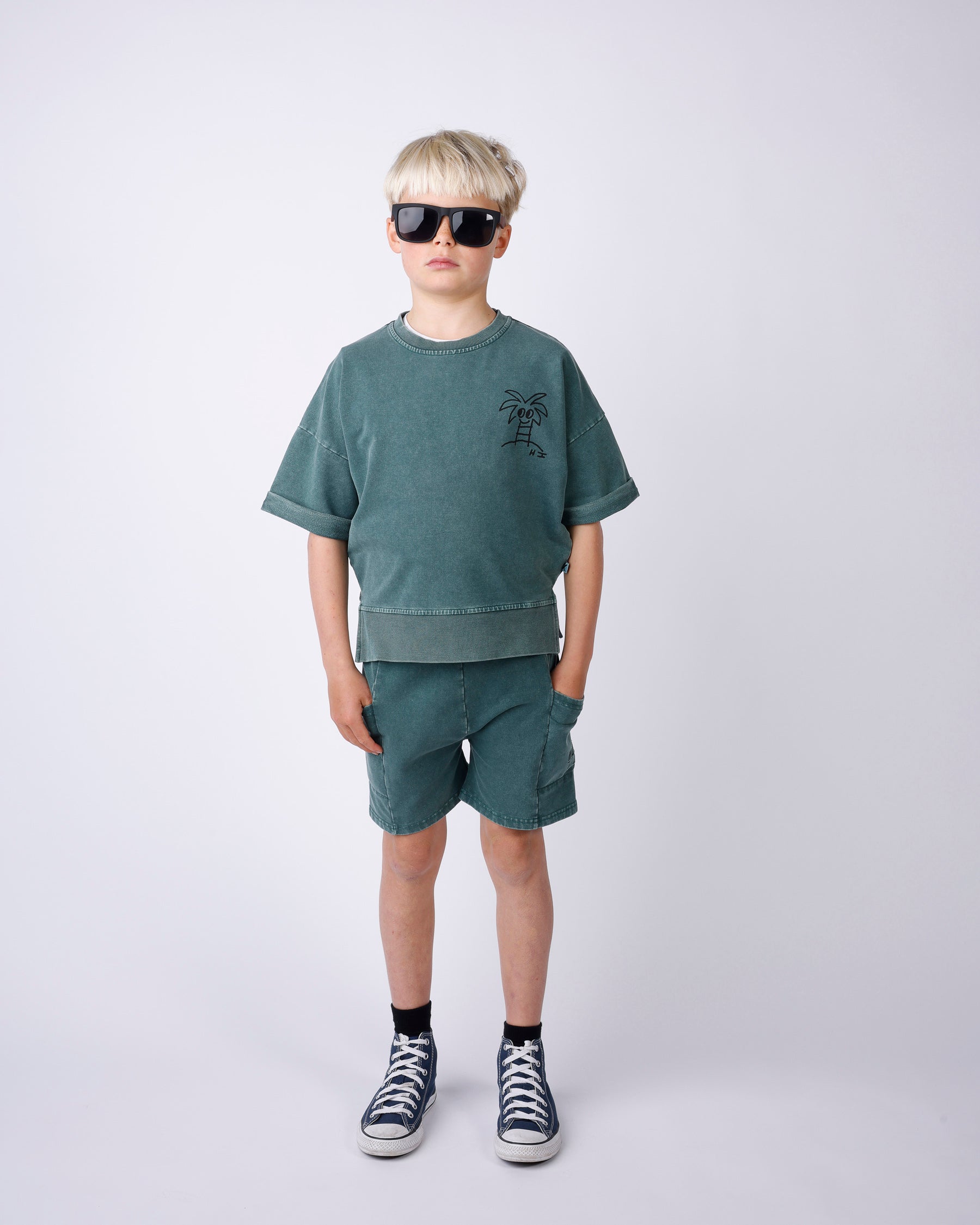 Minti Cheeky Palm Short Sleeve Crew
