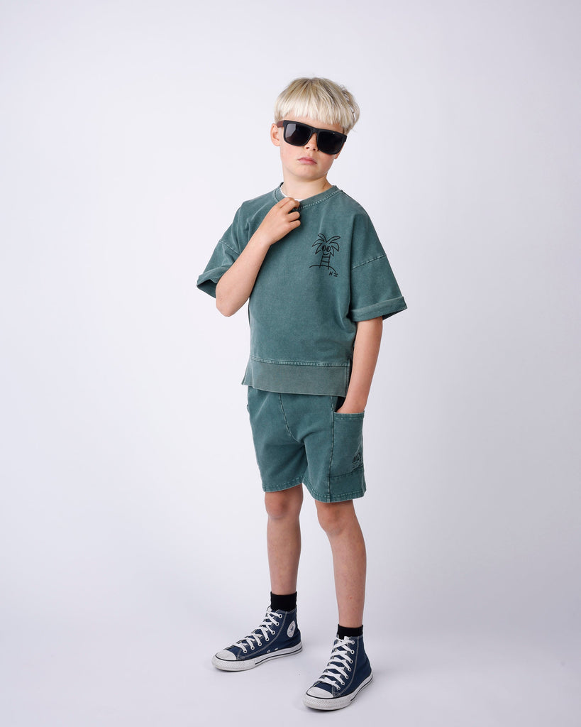 Minti Cheeky Palm Short Sleeve Crew