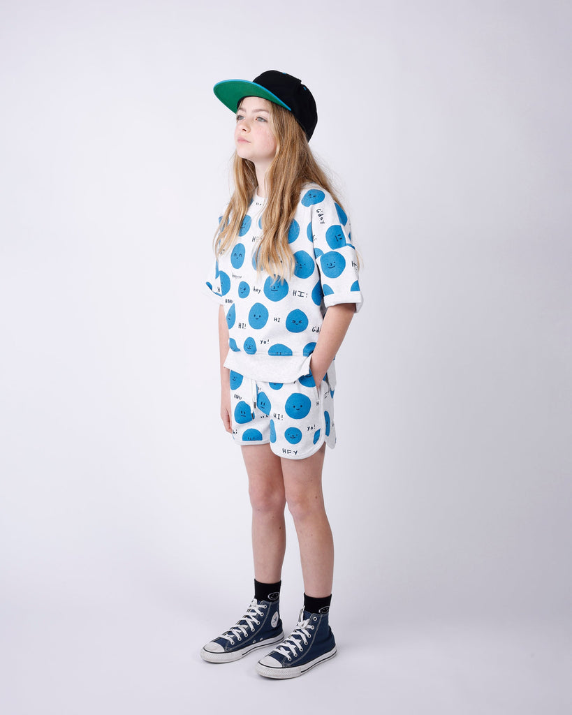 Minti Hello Faces Sprint Short