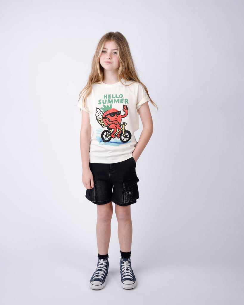 Minti Biking Strawberry Tee