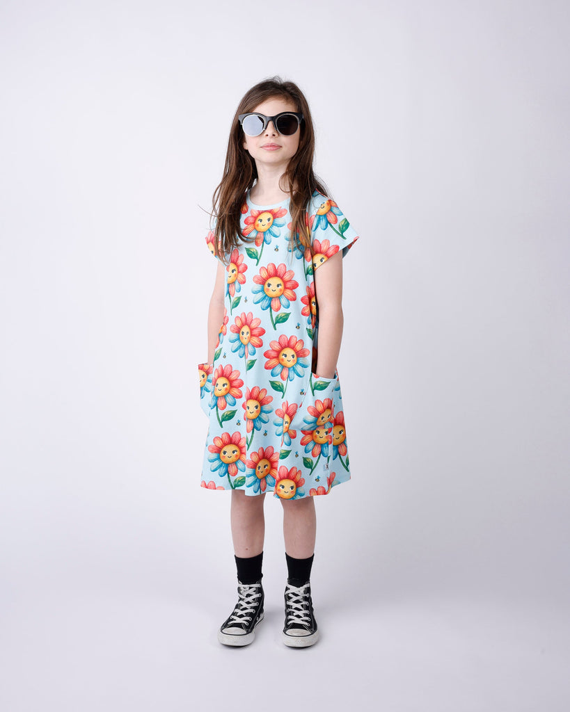 Minti Flower And Bee Dress