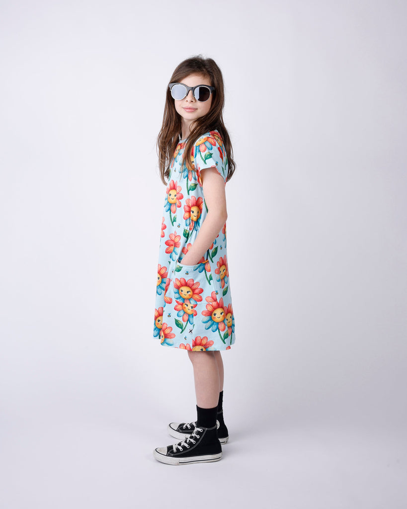Minti Flower And Bee Dress