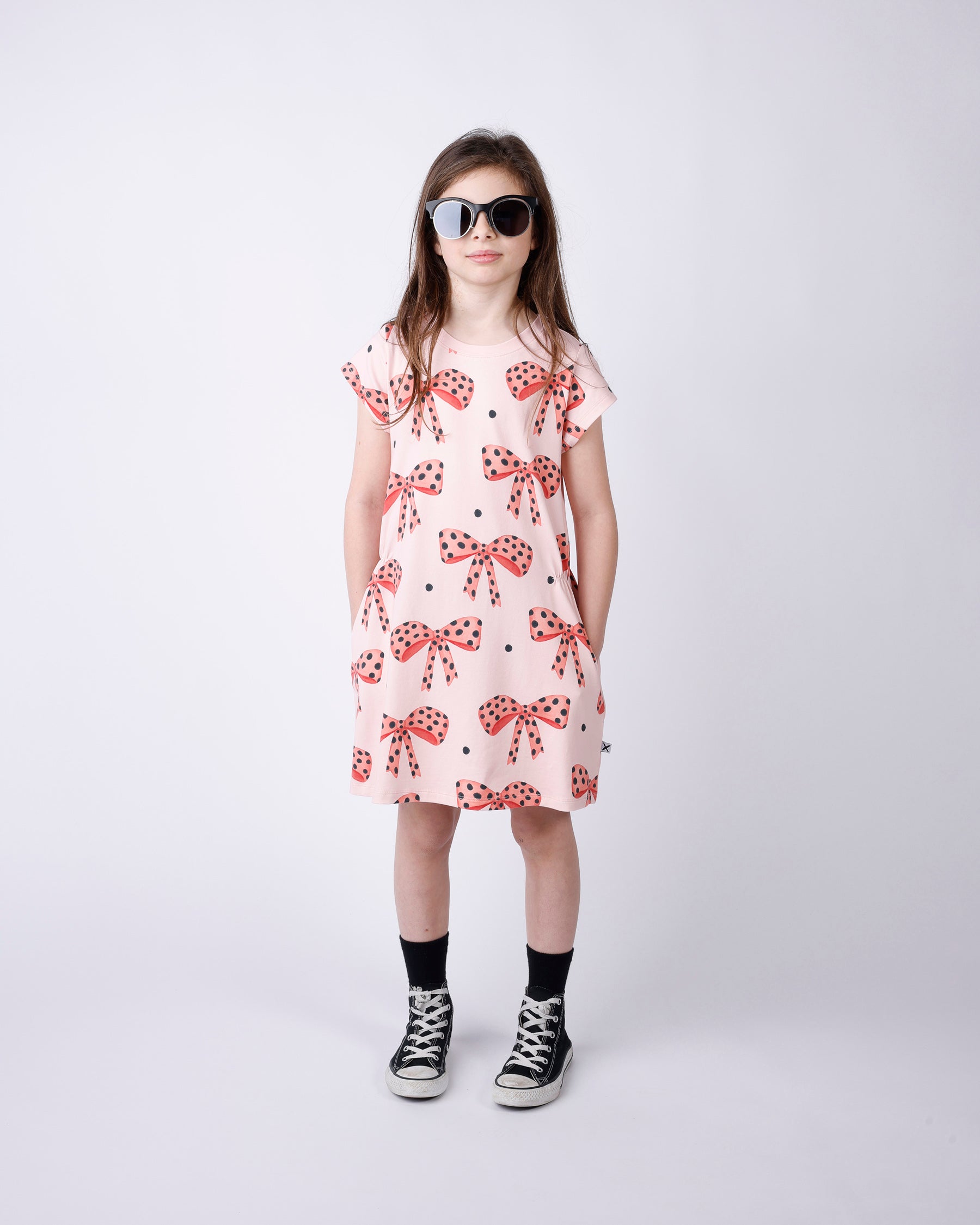 Minti Spotty Bows Dress