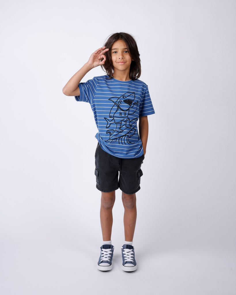 Minti Shredding Shark Tee