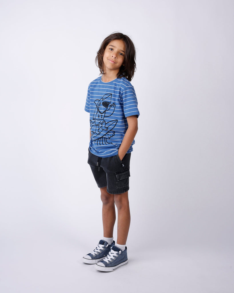 Minti Shredding Shark Tee