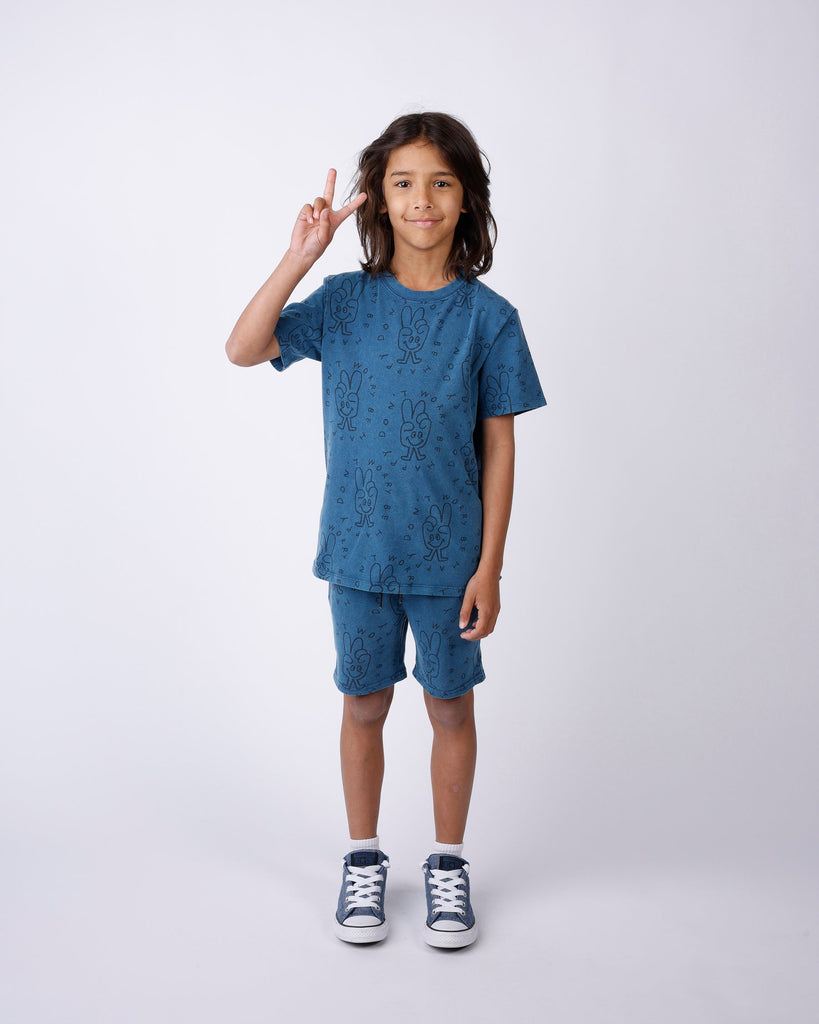 Minti Happy Peace Hand Tee