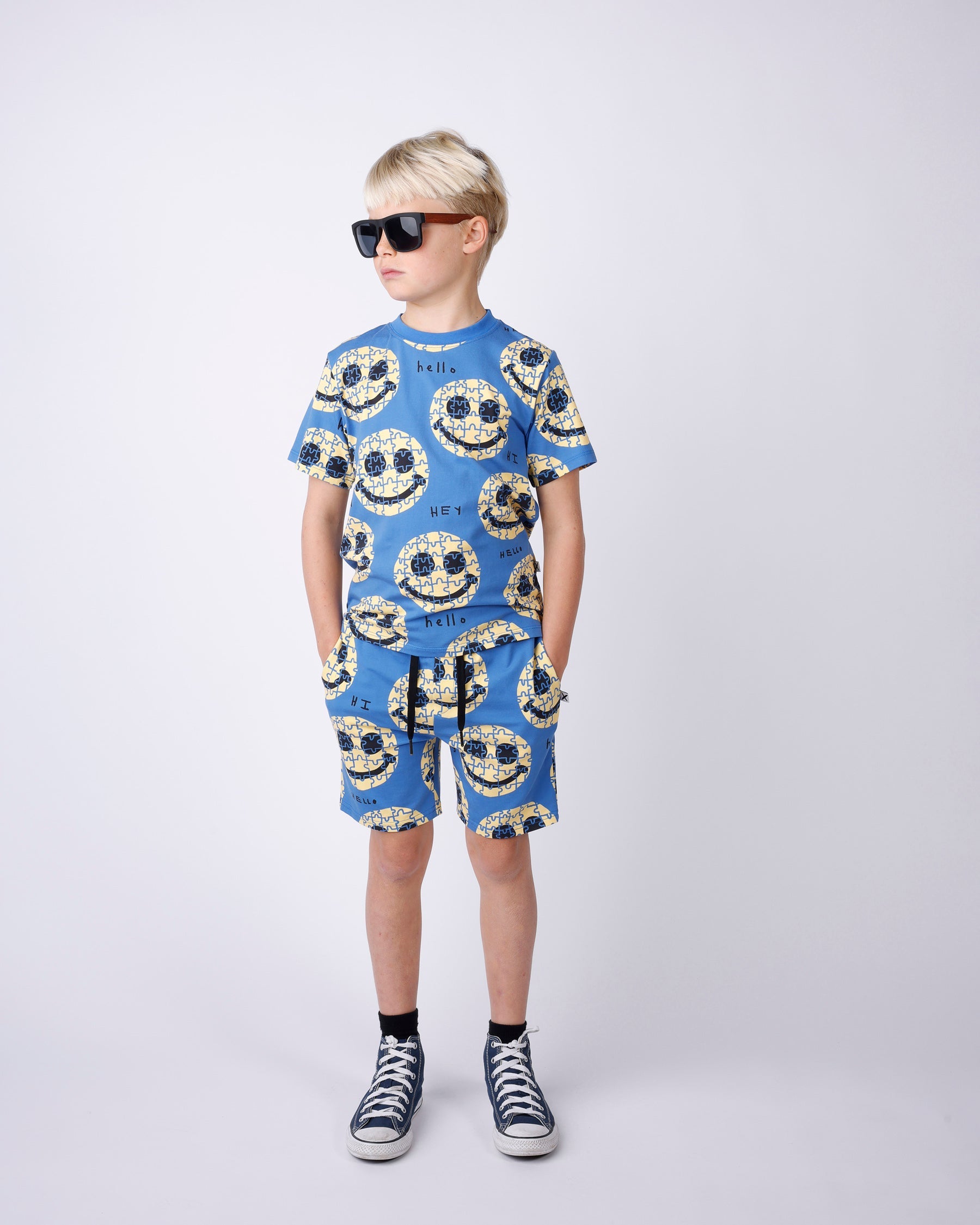 Minti Puzzle Face Tee