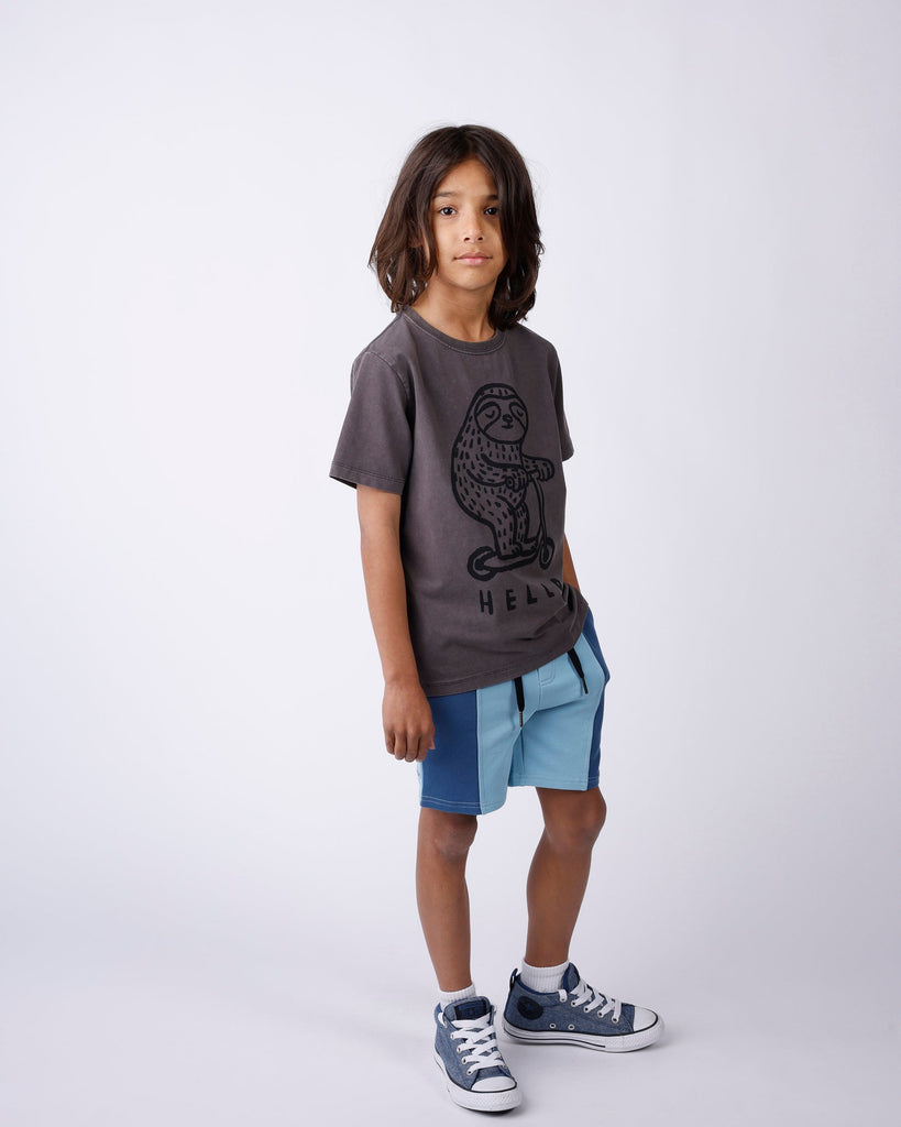 Minti Hello Sloth Goodbye Croc Tee