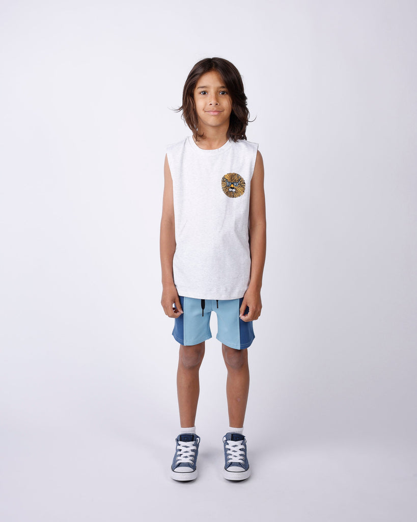 Minti Messy Lion Sleeveless Tee