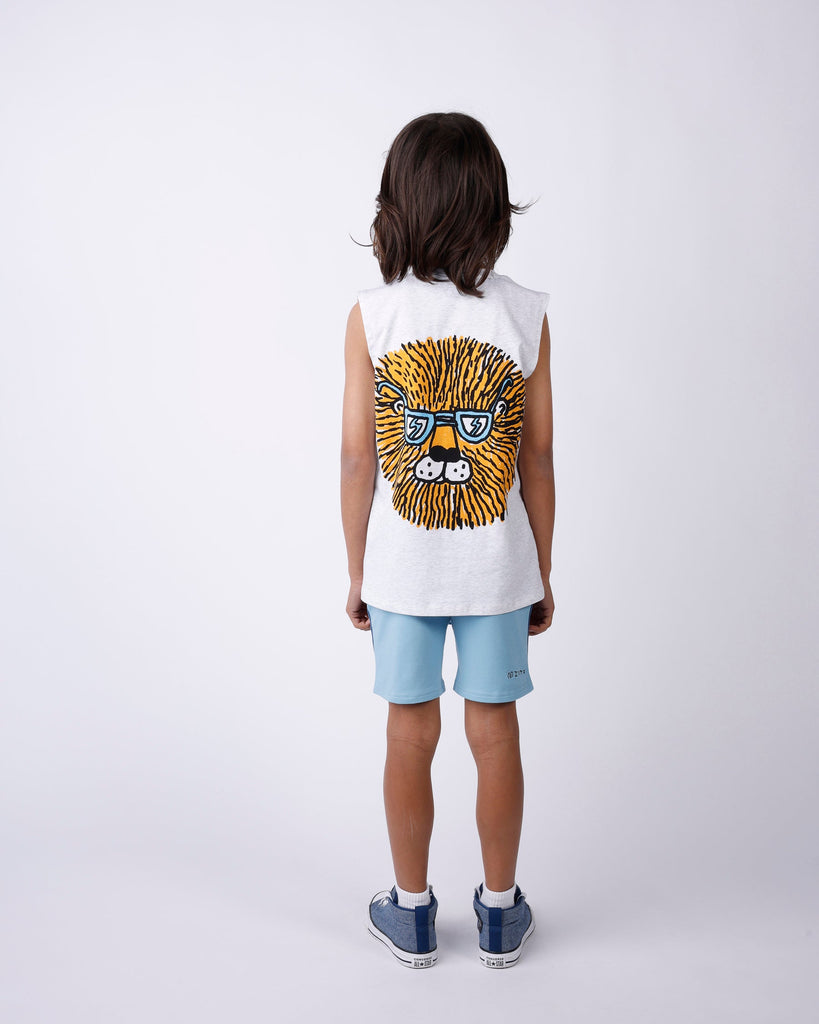 Minti Messy Lion Sleeveless Tee