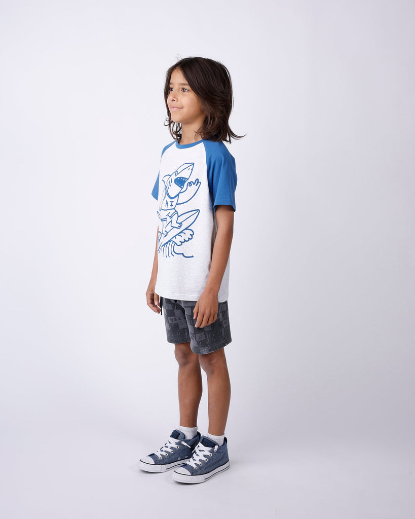 Minti Shredding Shark Tee