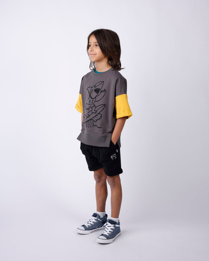 Minti Shredding Shark Short Sleeve Crew