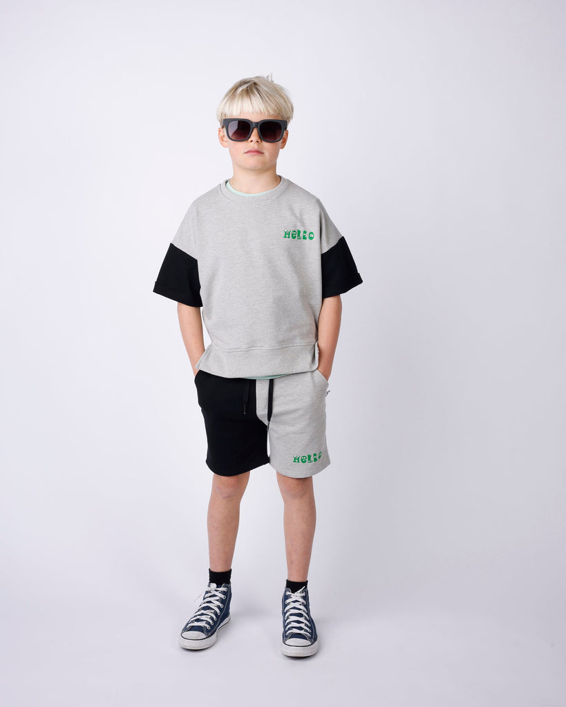 Minti Mismatch Short Sleeve Crew