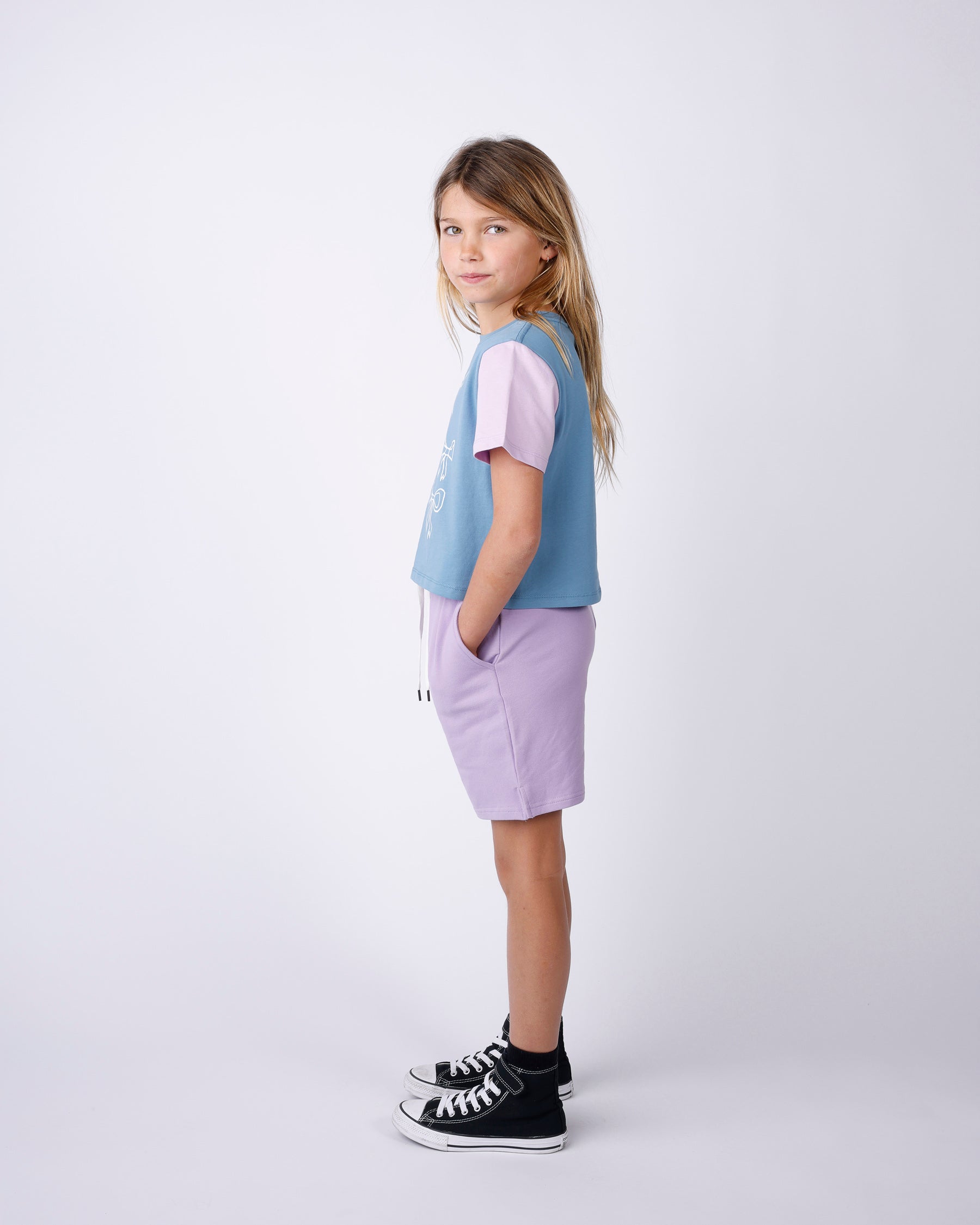 Minti Lots Of Bows Cropped Tee