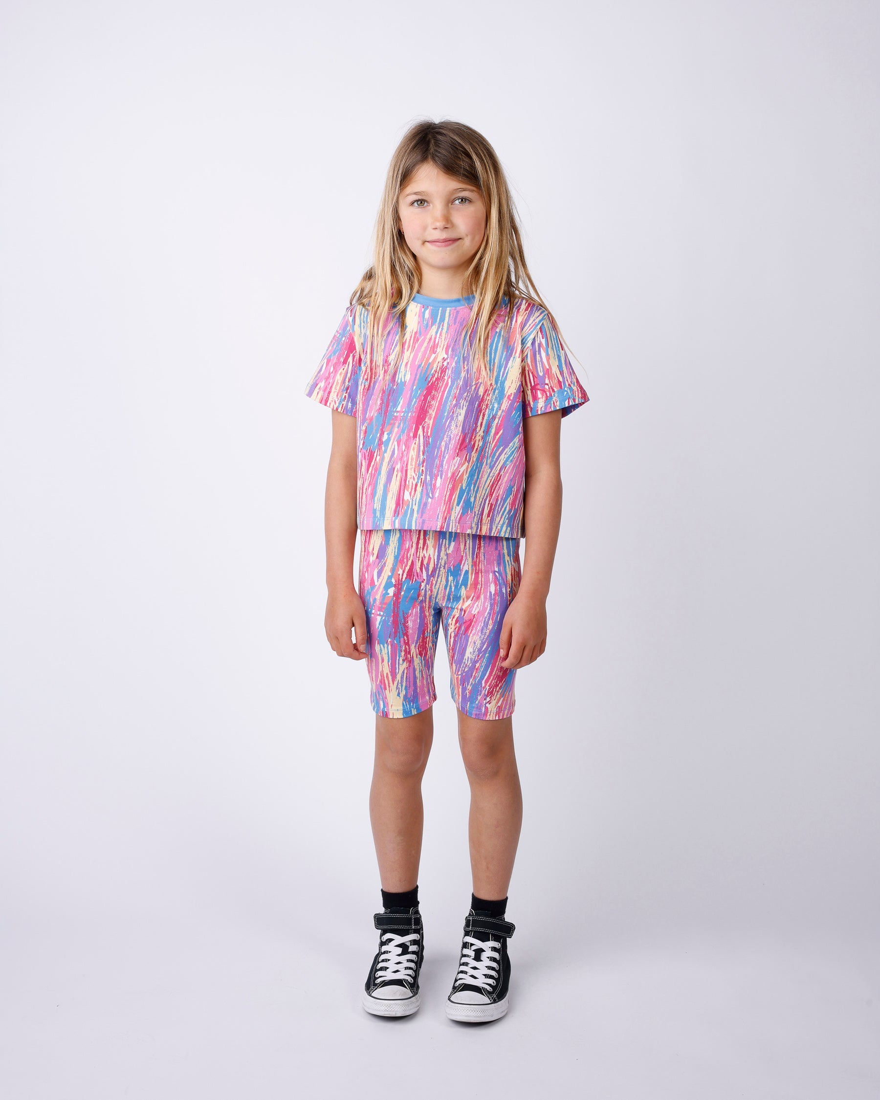 Minti Crayon Cropped Tee