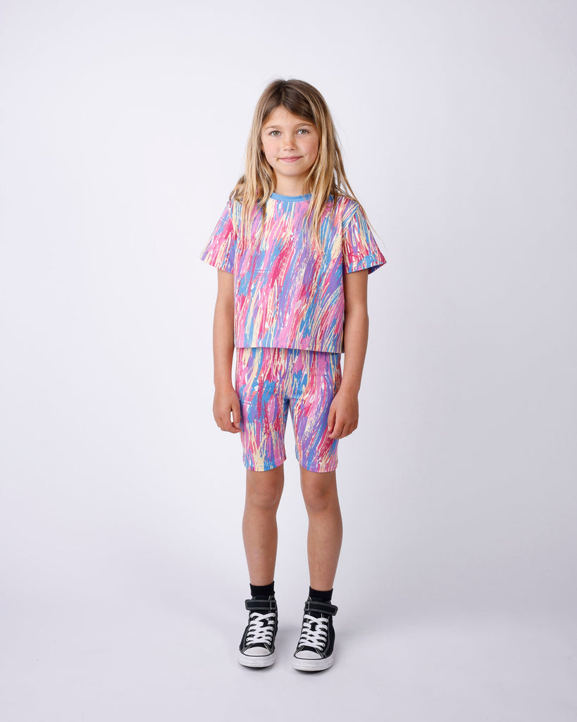 Minti Crayon Cropped Tee