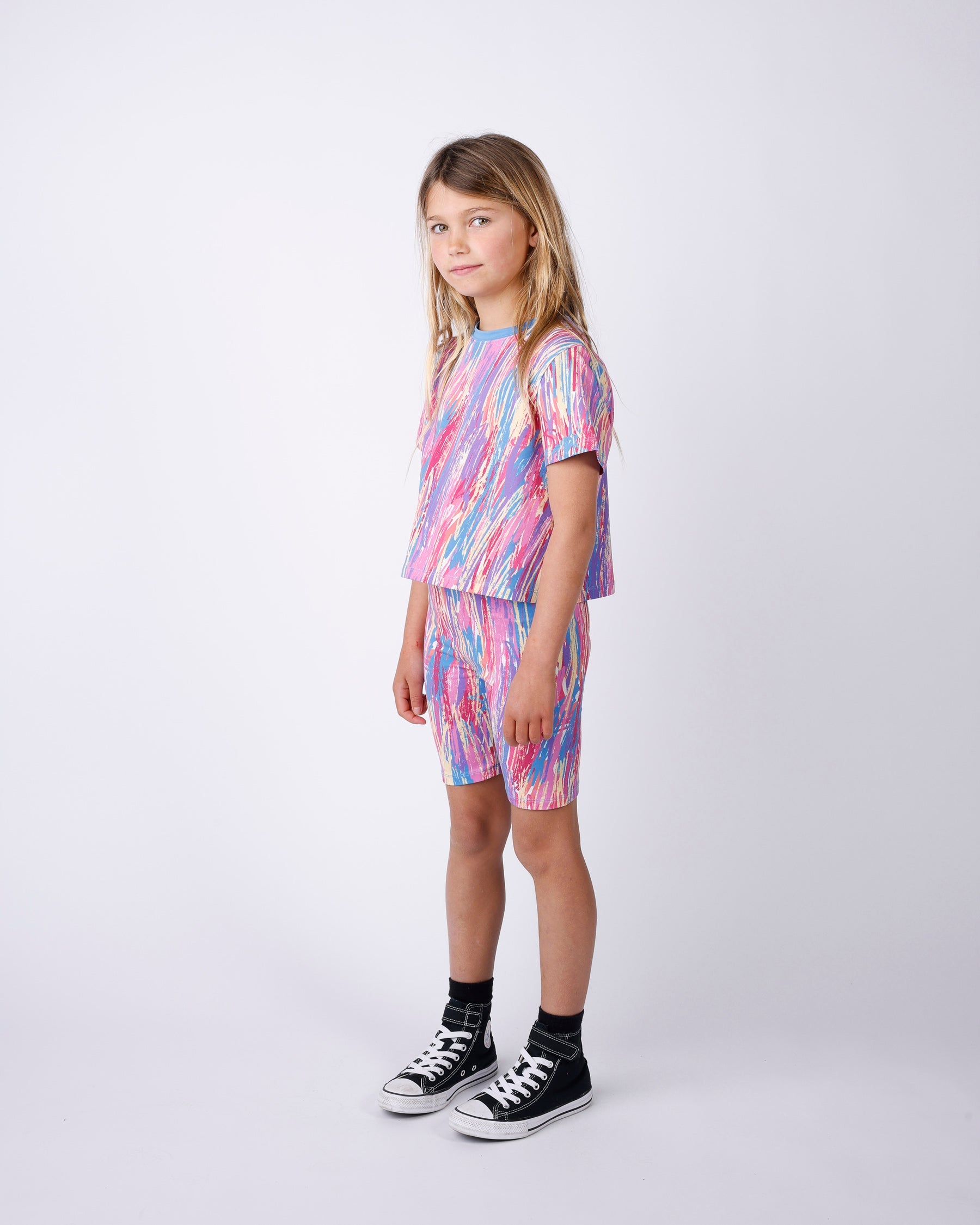 Minti Crayon Cropped Tee