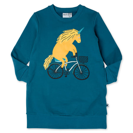 Minti Biking Unicorn Furry Dress